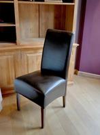 Eetkamer stoelen, Ophalen, Leer, Zo goed als nieuw, Vijf, Zes of meer stoelen