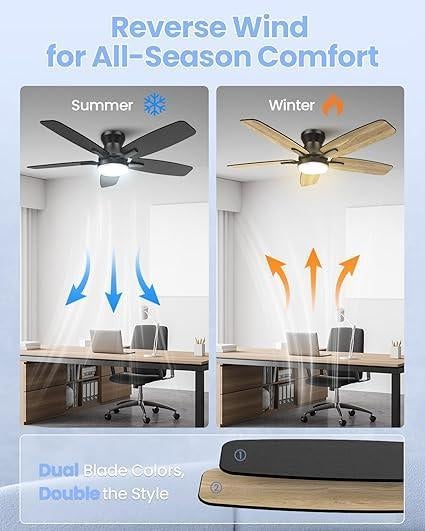 ventilateur de plafond avec lampe | LIVRAISON GRATUITE, Neuf, -, -, AIRWIT