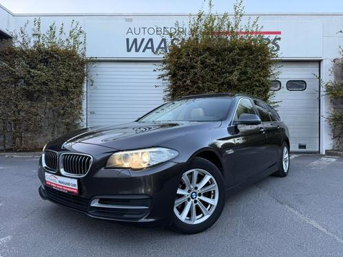 BMW 518d Touring | 2015 | Automaat | Panoramisch dak, Auto's, BMW, Bedrijf, Te koop, 5 Reeks, Airconditioning, Bluetooth, Elektrische koffer