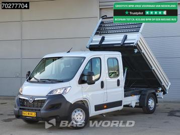 Opel Movano 140PK 3 zijdige Kipper Dubbel Cabine Airco Cruis beschikbaar voor biedingen