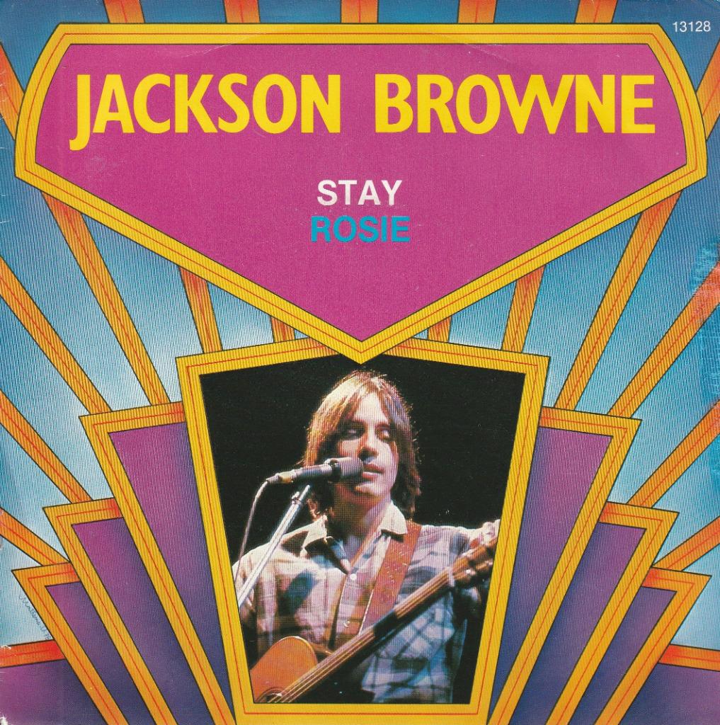 Jackson Browne - Stay, Single, Utilisé, Pop, 7 pouces