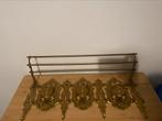 Vintage Louis XV-stijl bronzen wandkapstok ,jaren1960, Ophalen, Brons