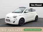 Fiat 500e C La Prima 42 kWh Cabrio | Adap cruise control | Z, Auto's, Fiat, 4 zetels, 310 km, Cabriolet, Wit