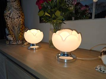 Paar zeldzame vintage Peill en Putzler Artichoke tafellampen beschikbaar voor biedingen