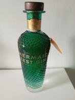 Lege fles Mermaid Zest Gin 70 cl 40% vol- prachtige fles, Verzamelen, Verzenden, Gebruikt, Verpakking