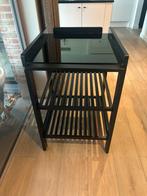 Verzorgingstafel zwart, Kinderen en Baby's, Overige Kinderen en Baby's, Ophalen, Zo goed als nieuw