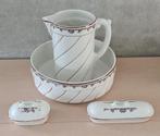 Antiek - Art Deco: 4 delig lampet set A.M.C made in Belgium, Ophalen