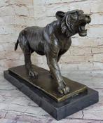 Tiger en bronze, Antiek en Kunst, Ophalen, Brons