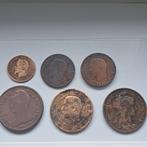 lot 6 Franse oude munten, Postzegels en Munten, Ophalen
