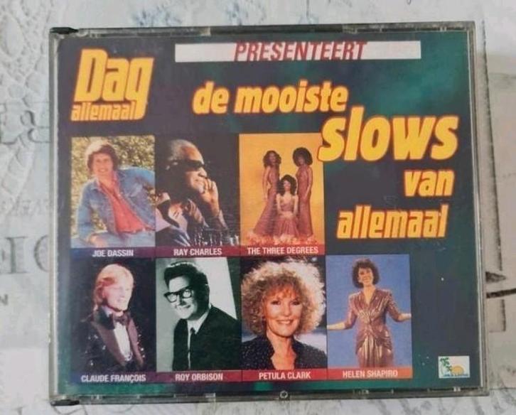Dubbele cd's : de mooiste slows van allemaal / Dag allemaal, Cd's en Dvd's, Cd's | Verzamelalbums, Zo goed als nieuw, Ophalen of Verzenden
