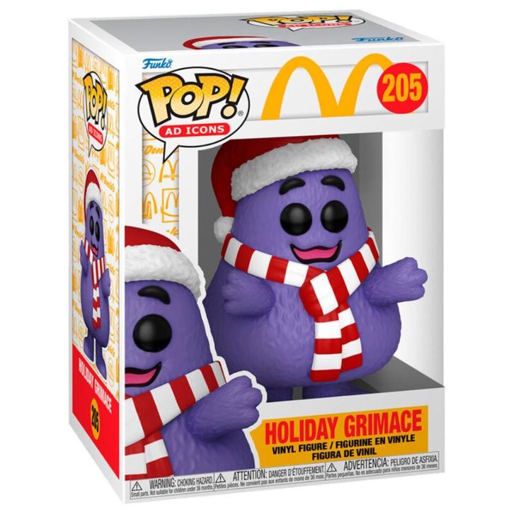 Funko POP McDonalds - Holiday Grimace (205), Verzamelen, Poppetjes en Figuurtjes, Nieuw, Ophalen of Verzenden