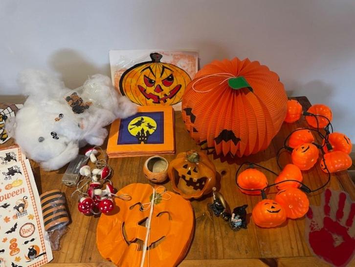Halloweendecoratie, Hobby en Vrije tijd, Feestartikelen, Zo goed als nieuw, Versiering, Ophalen of Verzenden