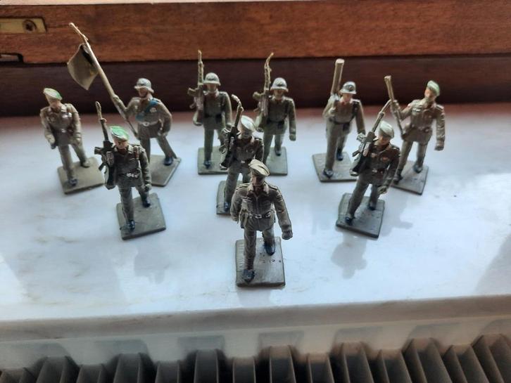 Nostalgische Collectie Soldaatjes - Jaren '70 Vintage Speelg, Verzamelen, Militaria | Algemeen, Landmacht, Miniatuur of Beeldje