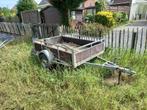 Aanhangwagen/remorque, enkelas, 750 kg, Auto diversen, Ophalen, Gebruikt