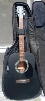 Guitare folk Cort AD810 BKS + housse souple, Avec valise, Enlèvement, Utilisé, Guitare Western ou Guitare Folk