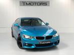 BMW 420 iAS COUPE PACK-M ROCKS BLUE FULL LED GPS GARANTIE, Automaat, 4 cilinders, Blauw, Alcantara