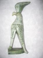 GROEN JADE EGYPTISCH VOGELSTANDBEELD, Antiek en Kunst, Ophalen of Verzenden