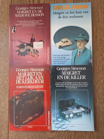 Georges Simenon - Maigret 4 boeken
