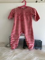 Baby meisjes pyjama "Wiplala" gestreept -maat 68, Meisje, Ophalen of Verzenden, Zo goed als nieuw, Nacht- of Onderkleding