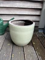 Geglazuurde bloempot groot (voor binnen), Tuin en Terras, Ophalen, Zo goed als nieuw, Binnen