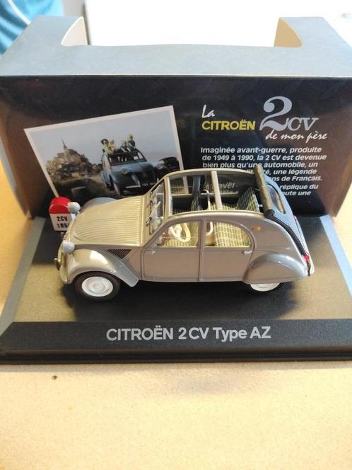 Citroën 2CV type AZ. 1/43 Atlas, Hobby & Loisirs créatifs, Voitures miniatures | 1:43, Enlèvement ou Envoi