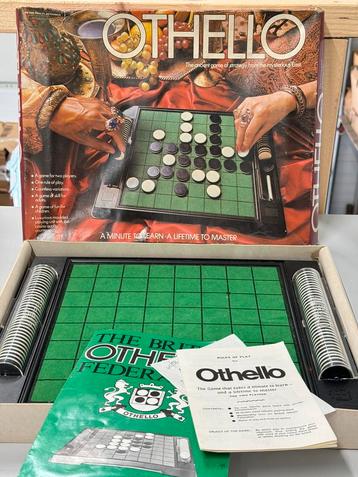 Jeu plateau Vintage Othello Peter Pan Playthings 1970 Compl