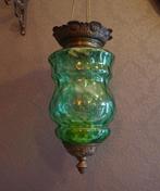 Vintage hanglamp, Ophalen, Gebruikt, Glas