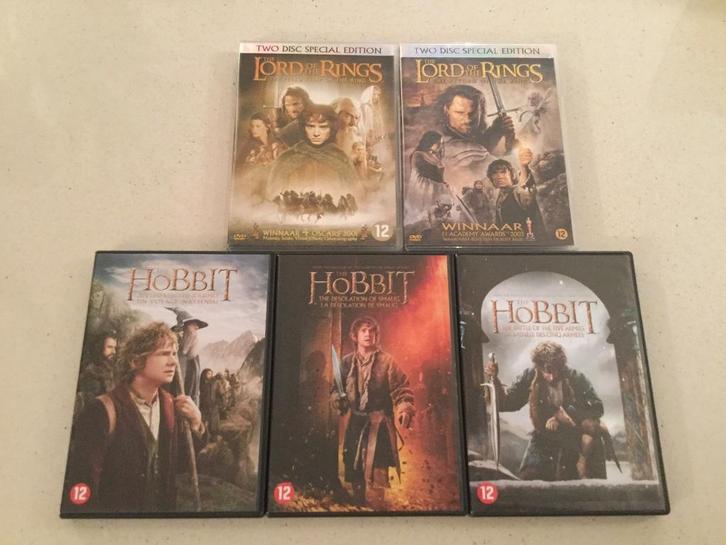 The Lord of The Rings + The Hobbit (DVD), Verzamelen, Lord of the Rings, Ophalen of Verzenden