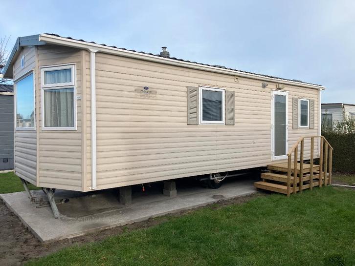 Tweedehands stacaravan Bredene, Caravans en Kamperen, Stacaravans, Ophalen