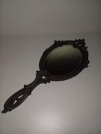 Ancien miroir à main, Ophalen of Verzenden, Ovaal, Minder dan 50 cm, Minder dan 100 cm