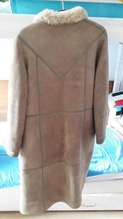 Manteau mouton retourné online femme