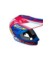 Kenny track blauw geel rode kruishelm m, Ophalen of Verzenden, M