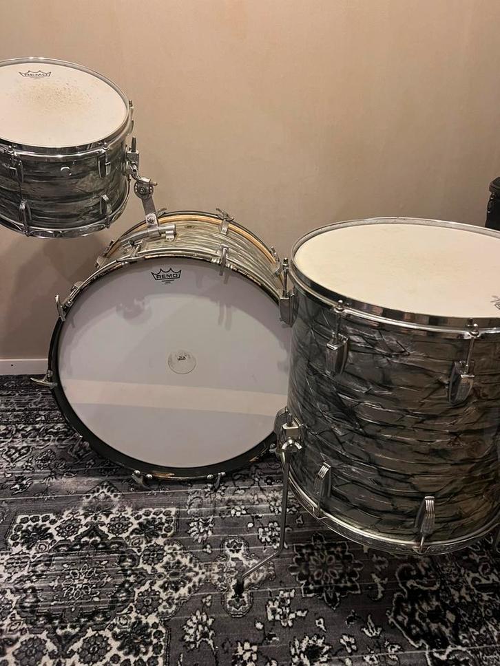 Vintage Ludwig, Musique & Instruments, Batteries & Percussions, Comme neuf, Ludwig, Enlèvement