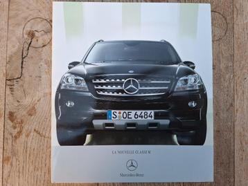 MERCEDES ML 280 320 350 500 2010 Frankrijk BROCHURE BIJSLUIT beschikbaar voor biedingen