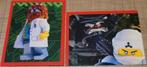 Lego Ninjago: 2 stickers, Ophalen of Verzenden, Zo goed als nieuw, Overige typen