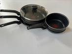 Set van 5 teffal braadpannen