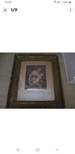 Lithografisch schilderij De Madonna van het Huis van Orleans, Antiek en Kunst, Ophalen of Verzenden