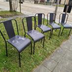 IJzeren tuinstoelen, Tuin en Terras, Tuinsets en Loungesets, Ophalen, Gebruikt, Inox