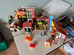 Huis met vliegtuig en parkeergarage Fisher Price, Kinderen en Baby's, Speelgoed | Fisher-Price, Ophalen of Verzenden, Gebruikt