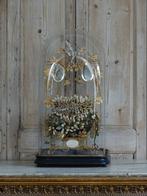 Hoge vierkanten stolp met inhoud, Antiek en Kunst, Antiek | Woonaccessoires, Ophalen