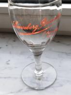 Gezuurd glas uit lauwe met facetten, Ophalen of Verzenden