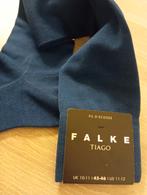FALKE TIAGO knielange kousen in blauwe fil d'ecosse, m 43-46, Ophalen of Verzenden