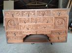 Te restaureren meubel met handsnijwerk, Antiek en Kunst, Antiek | Kantoor en Zakelijk, Ophalen of Verzenden