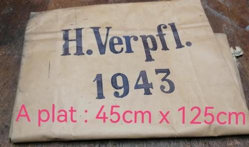 Sac farine papier kraft Allemand WW2 1943, Collections, Objets militaires | Seconde Guerre mondiale, Envoi