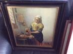 Kader met potret van melkmeisje Johannes Vermeer, Ophalen of Verzenden