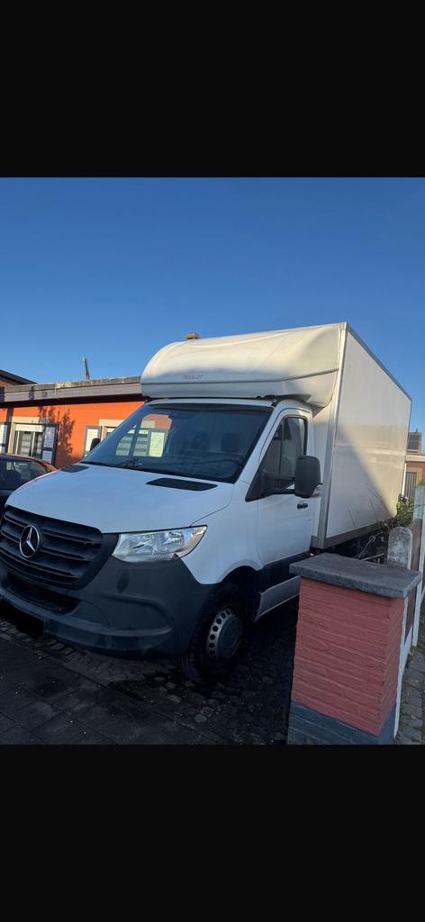 Mercedes sprinter 514 cdi rwd l3, Auto's, Bestelwagens en Lichte vracht, Bedrijf, Diesel, Euro 6, Automaat, Wit, Ophalen