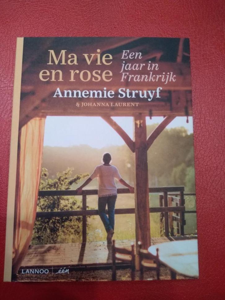 ANNEMIE STRUYF / Ma Vie en Rose (gesigneerd) + CD, Boeken, Politiek en Maatschappij, Nieuw, Ophalen