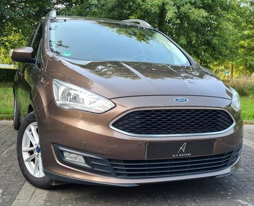 Ford Grand C-Max 1.0i -7PLAATS- **GARANTIE*GPS*CAM*..**, Auto's, Ford, Bedrijf, Grand C-Max, ABS, Achteruitrijcamera, Adaptieve lichten