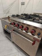 Professioneel gasfornuis met oven, Elektronische apparatuur, Fornuizen, Ophalen