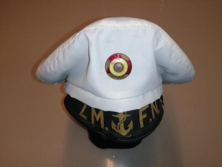 BELGIQUE - ABL - BONNET DE MARIN 5 (S), Verzamelen, Militaria | Algemeen, Marine, Helm of Baret, Ophalen of Verzenden